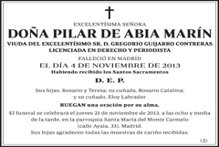Pilar de Abia Marín